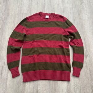 A Nightmare on Elm Street Freddy Krueger Striped Sweater Red Green XS